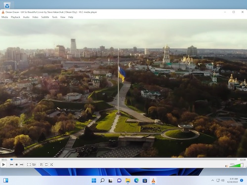 VLC media player - Windows 7 - Qt Interface